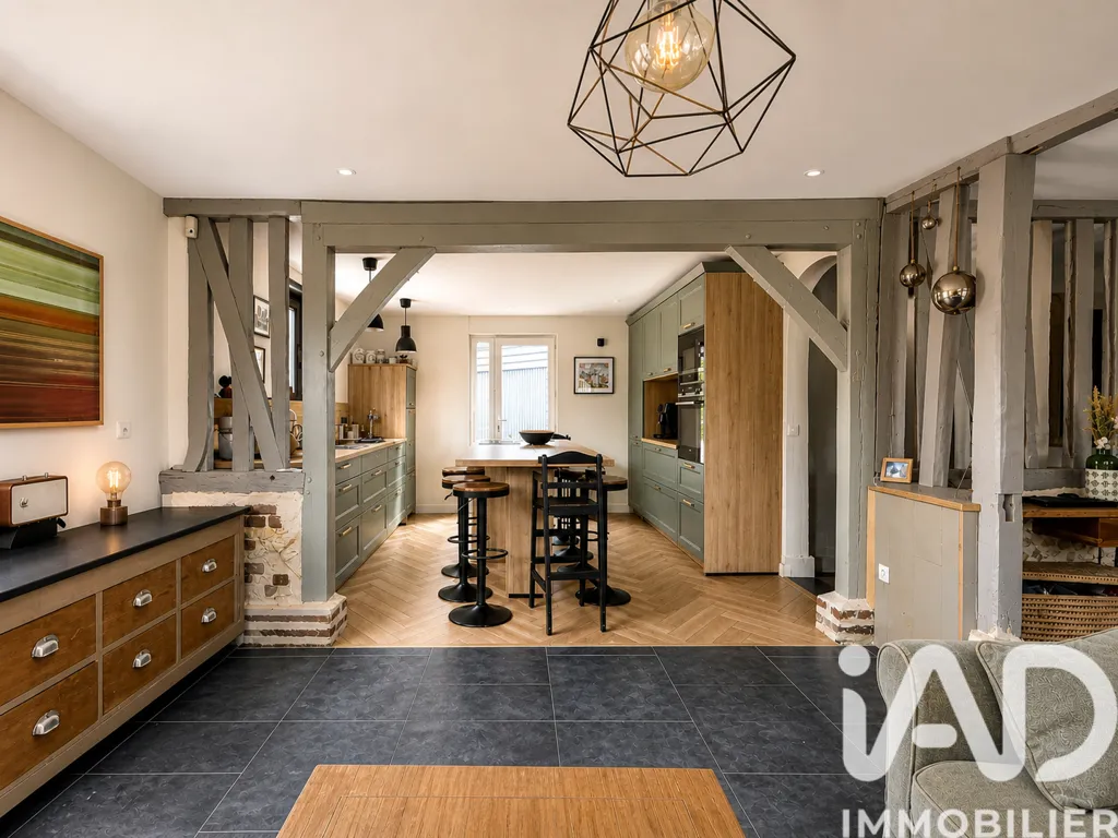 Cuisine - Maison de Caractère avec Piscine à Fourneville
