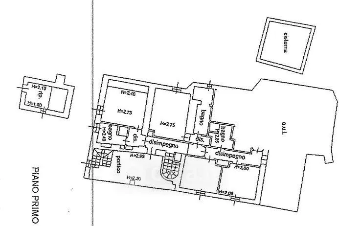 Plan - Rustic Casale with Garden in Vigolo