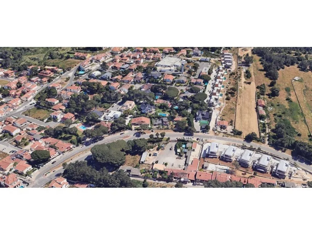 Õhuvaade - Construction Plot with Sea and Mountain Views in Cascais