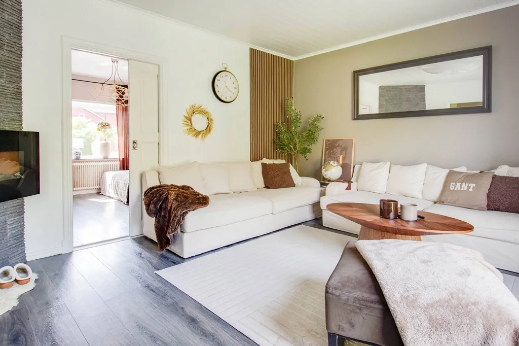 Séjour - Renovated Villa with Garden in Jönköping