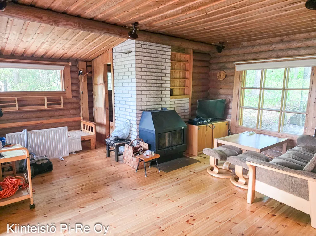 Séjour - Cottage with Lake View in Särkijärvi