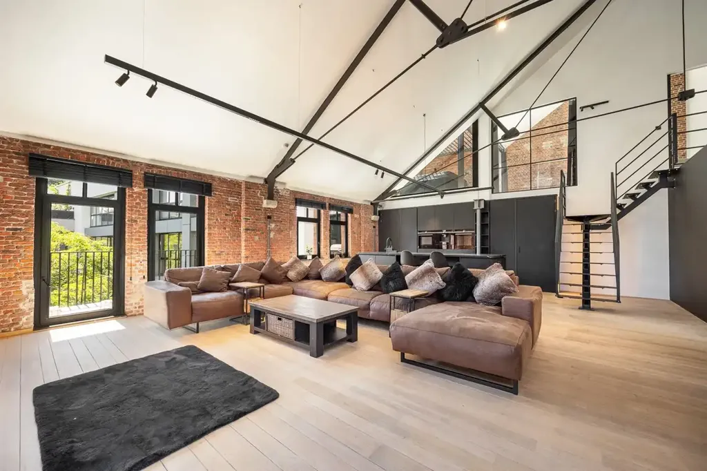 Soggiorno - New York Loft with Jacuzzi Terrace in Antwerp