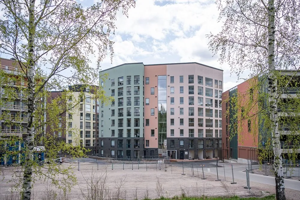 Välivaade - Modern Flat with Balcony in Aviapolis, Vantaa