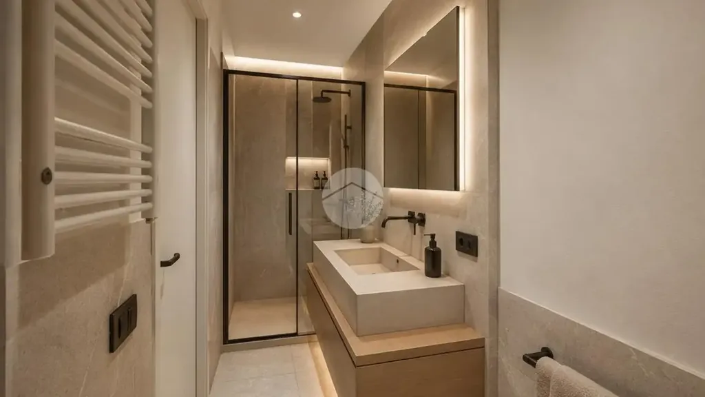 Bathrooms - Triplex with Double Exposure in Piazza Cola di Rienzo, Rome
