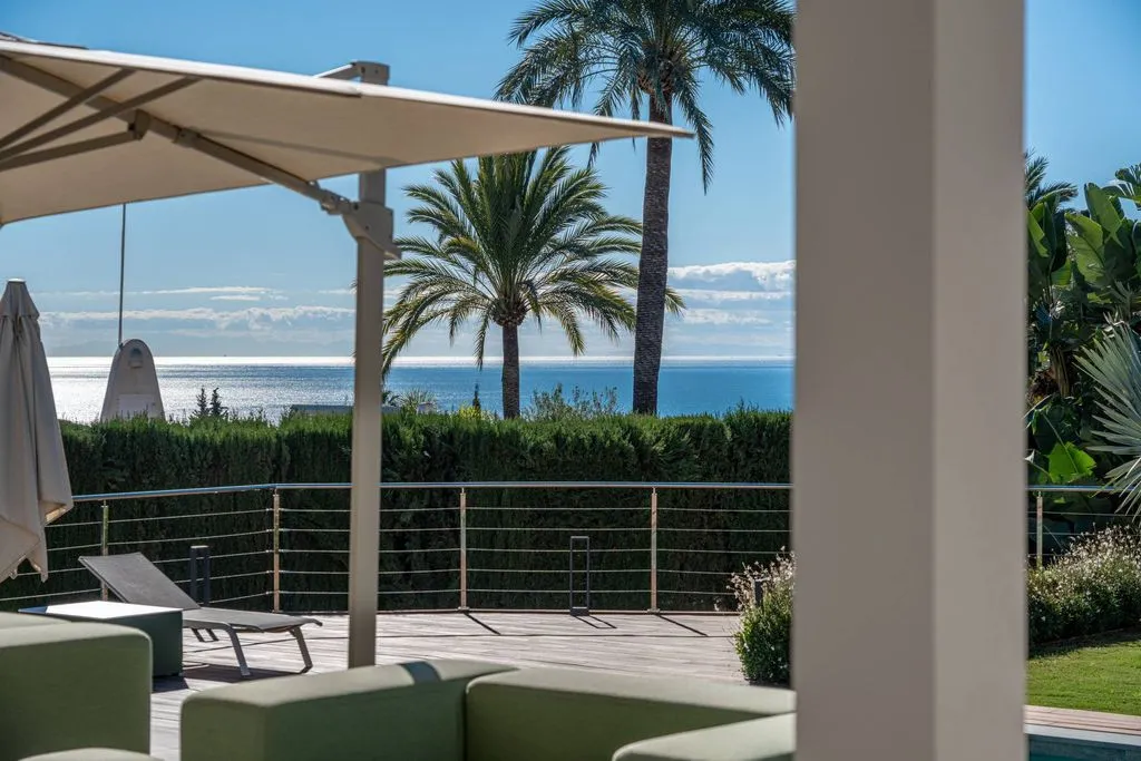 Terrasse - Luxury Villa with Sea View in Marbella