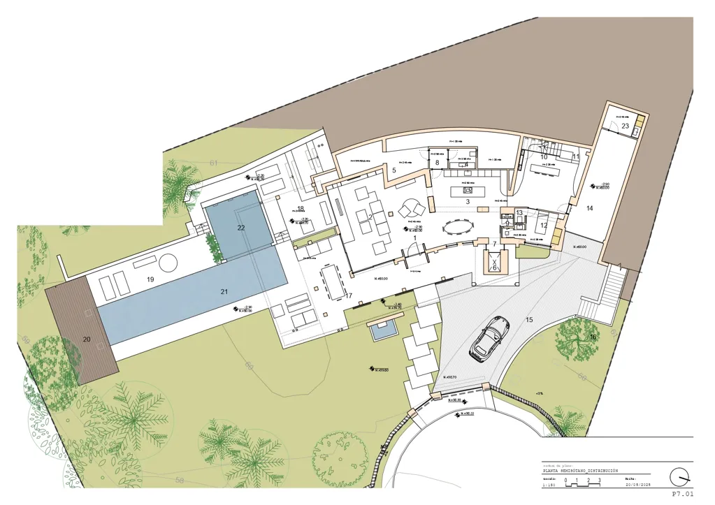 Floor Plan - Luxury Villa with Infinity Pool in Nueva Andalucía