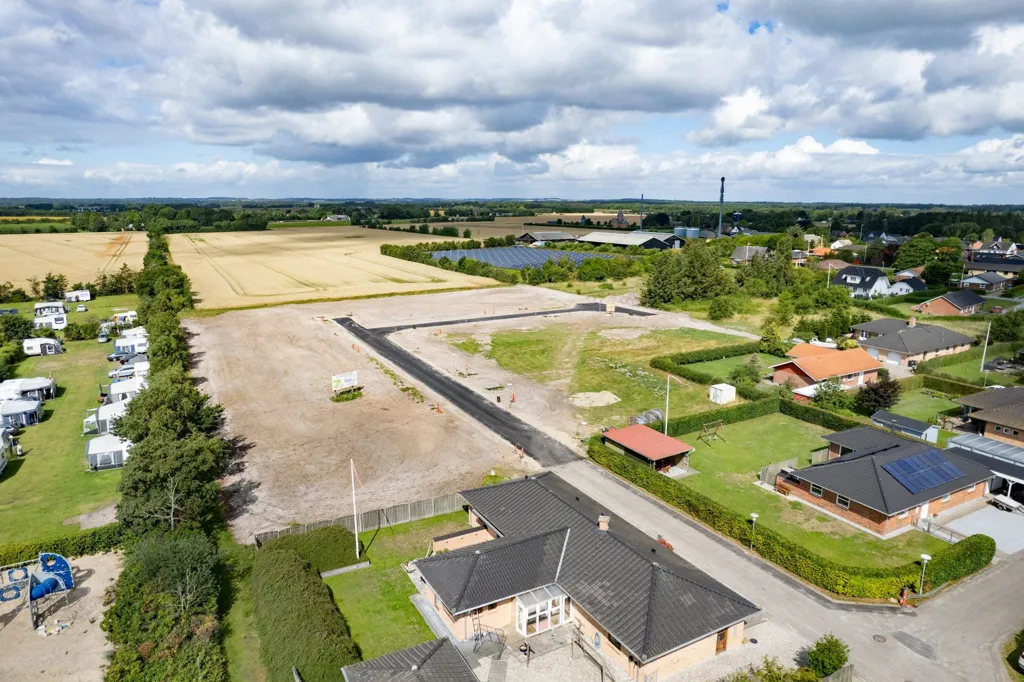 Õhuvaade - Year-Round Plot with 5G Coverage in Hadsund