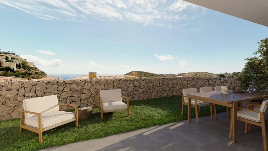Terrasse - Luxury Penthouse with Pool in Benitachell