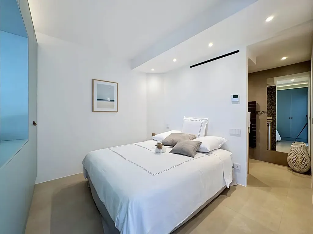 Chambres - Appartement 2P Vue Mer à Cannes Californie