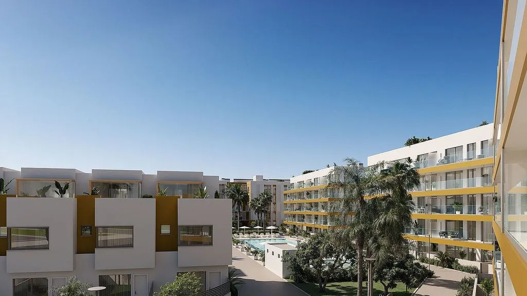 Jardin - New Flat with Golf View in Roquetas