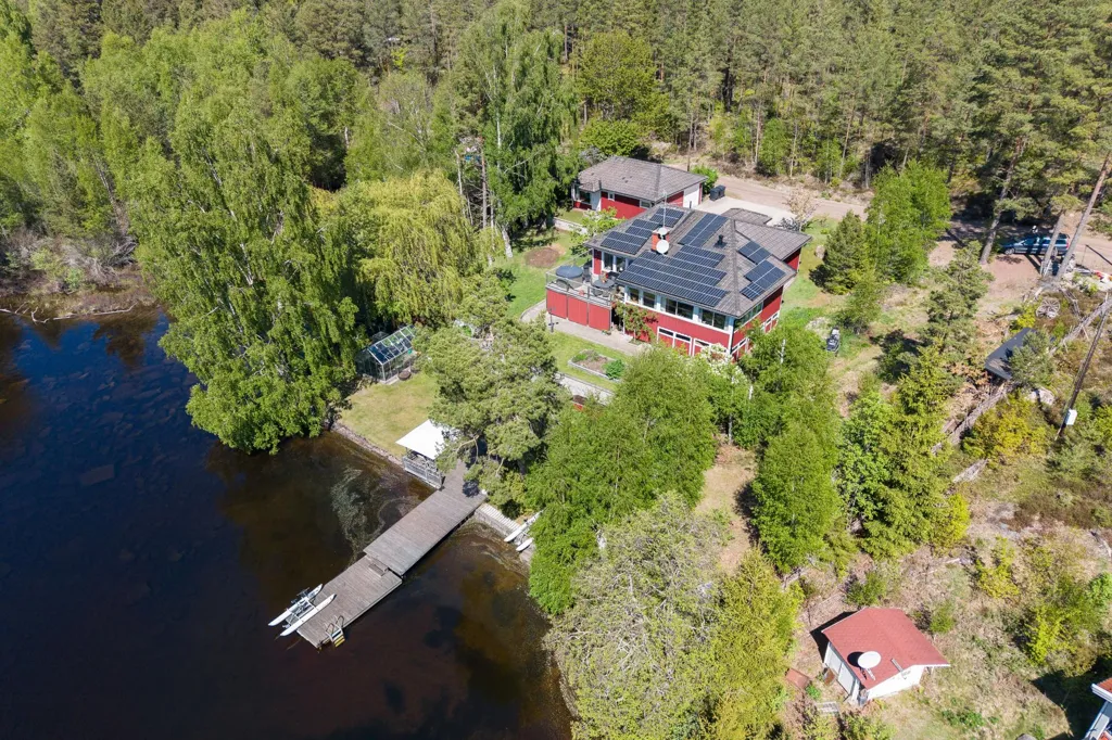 Õhuvaade - Suterräng Villa with Private Beach in Sandstrand