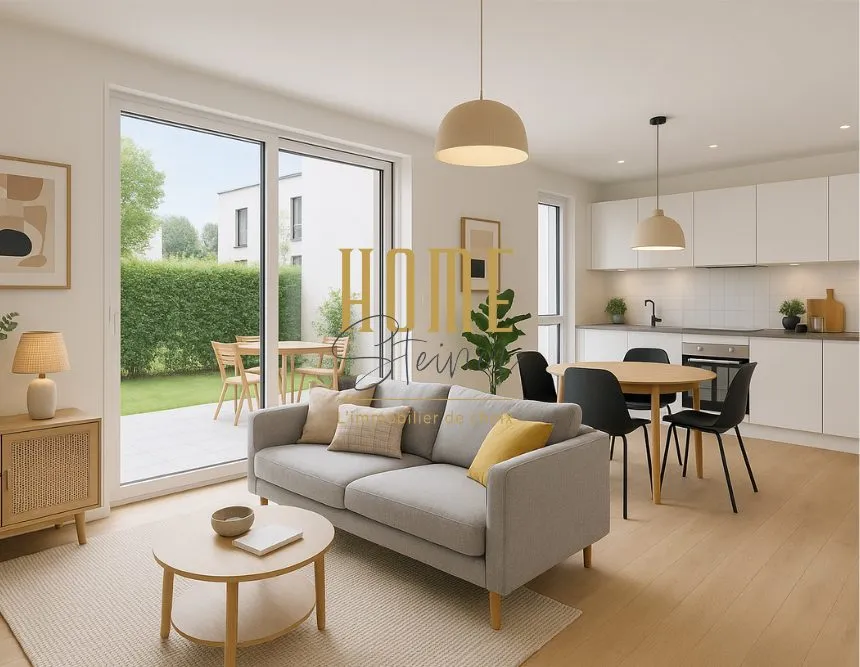 Séjour - Appartement avec Terrasse Sud à Oberhoffen-sur-Moder