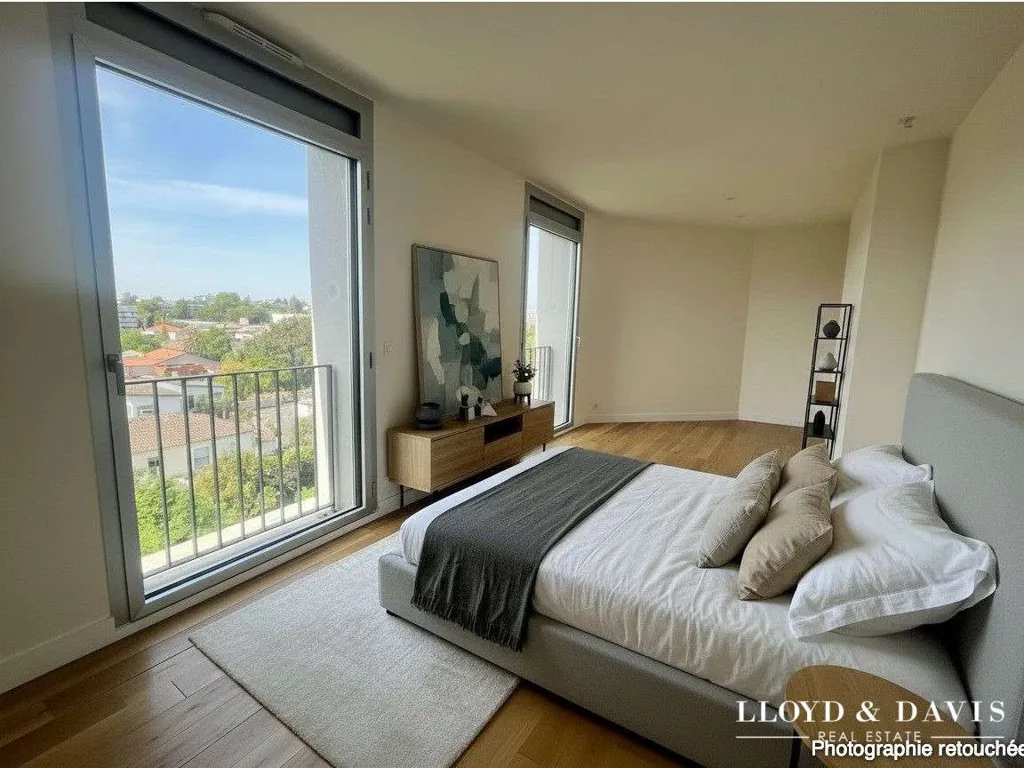 Chambres - Appartement d'Exception avec Terrasses à Bordeaux