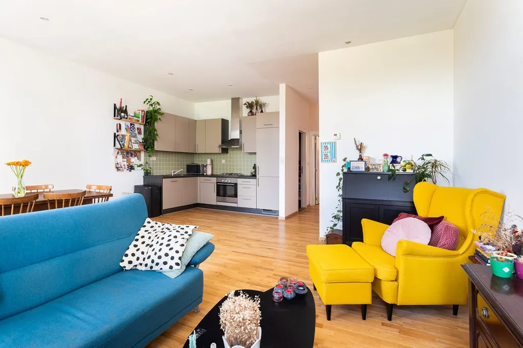 Séjour - Appartement avec Terrasse Sud à Groenenhoek