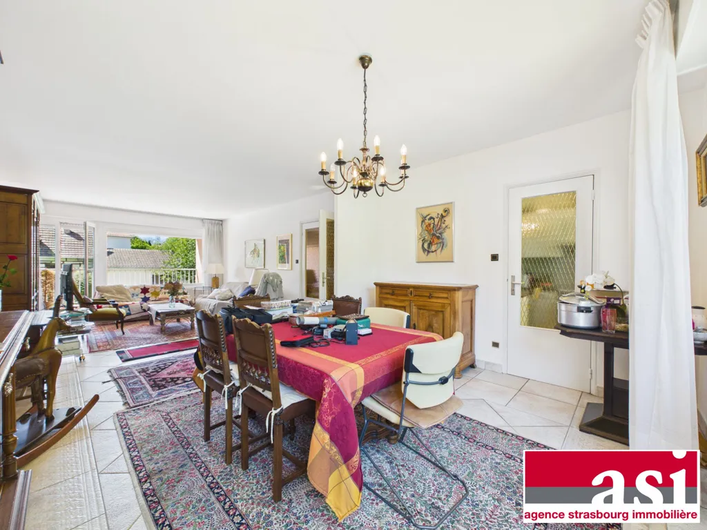 Salle à manger - Appartement 4 Pièces avec Balcon Ouest à Bischheim