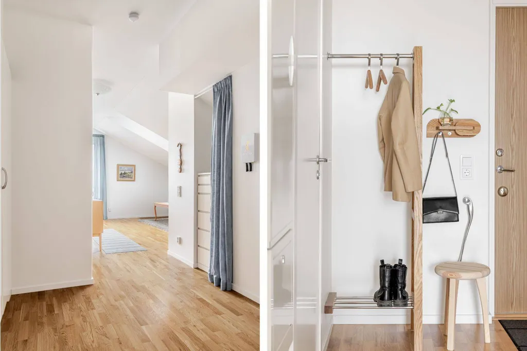 Entrée - Modern Flat with City Views in Linköping