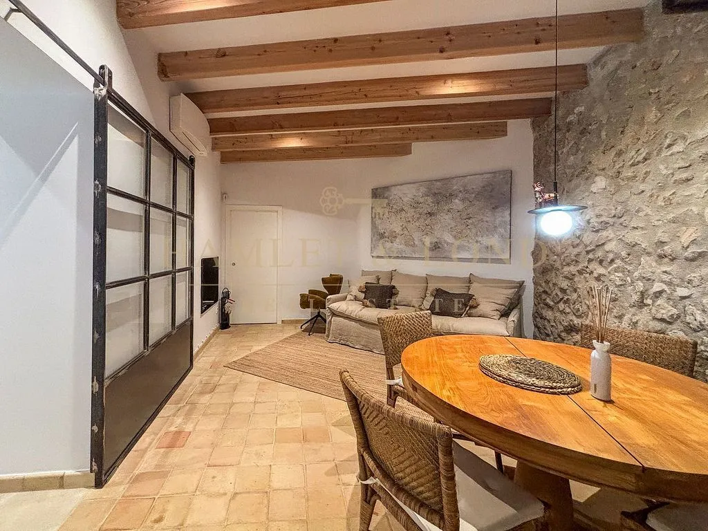 Söögituba - Reformated Townhouse with Terrace in Alaró
