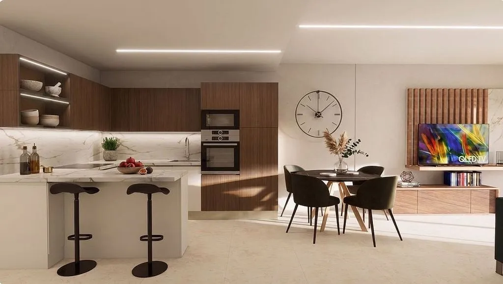 Köök - New Flat with Pool in Guardamar del Segura