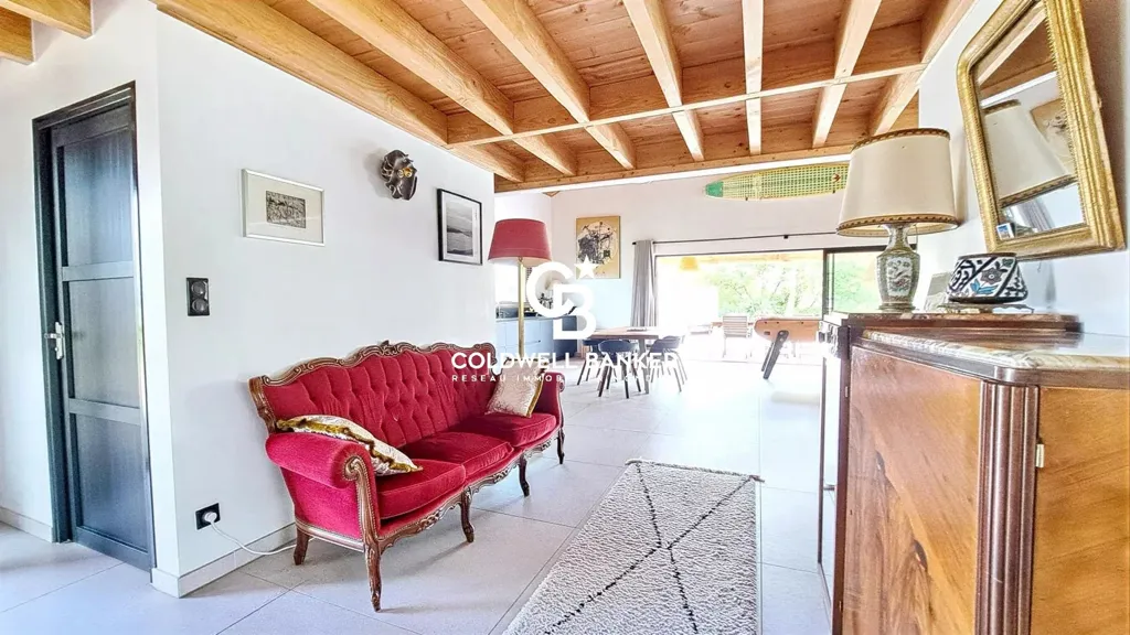 Séjour - Villa Contemporaine avec Piscine à Lège Bourg