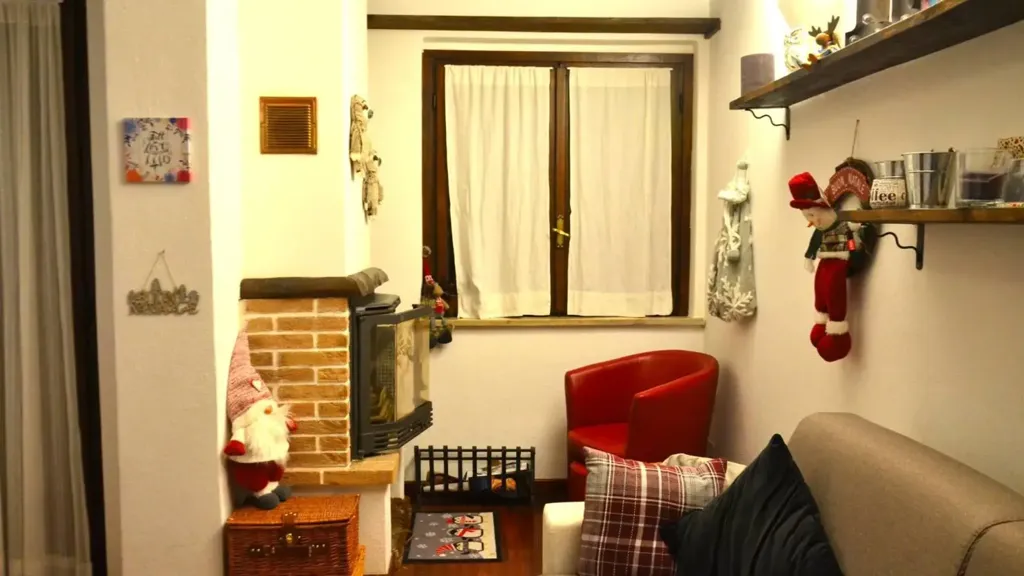 Séjour - Apartment with Garden in Ovindoli