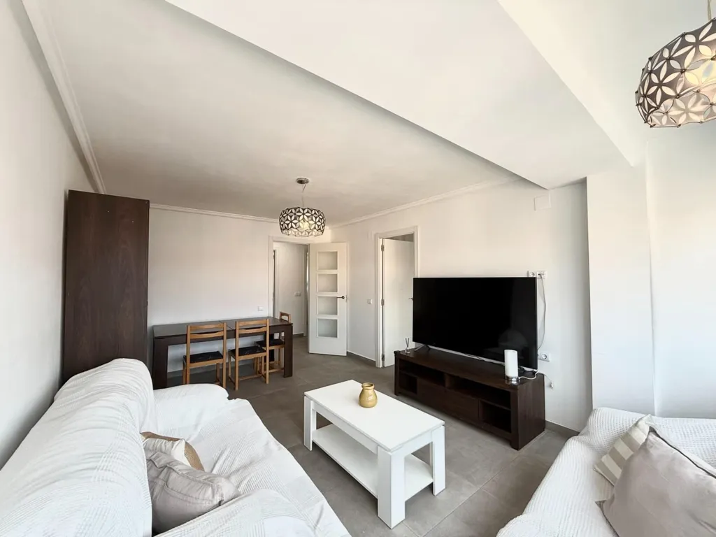 Living Room - Reformed Flat with Balcony in Burjassot