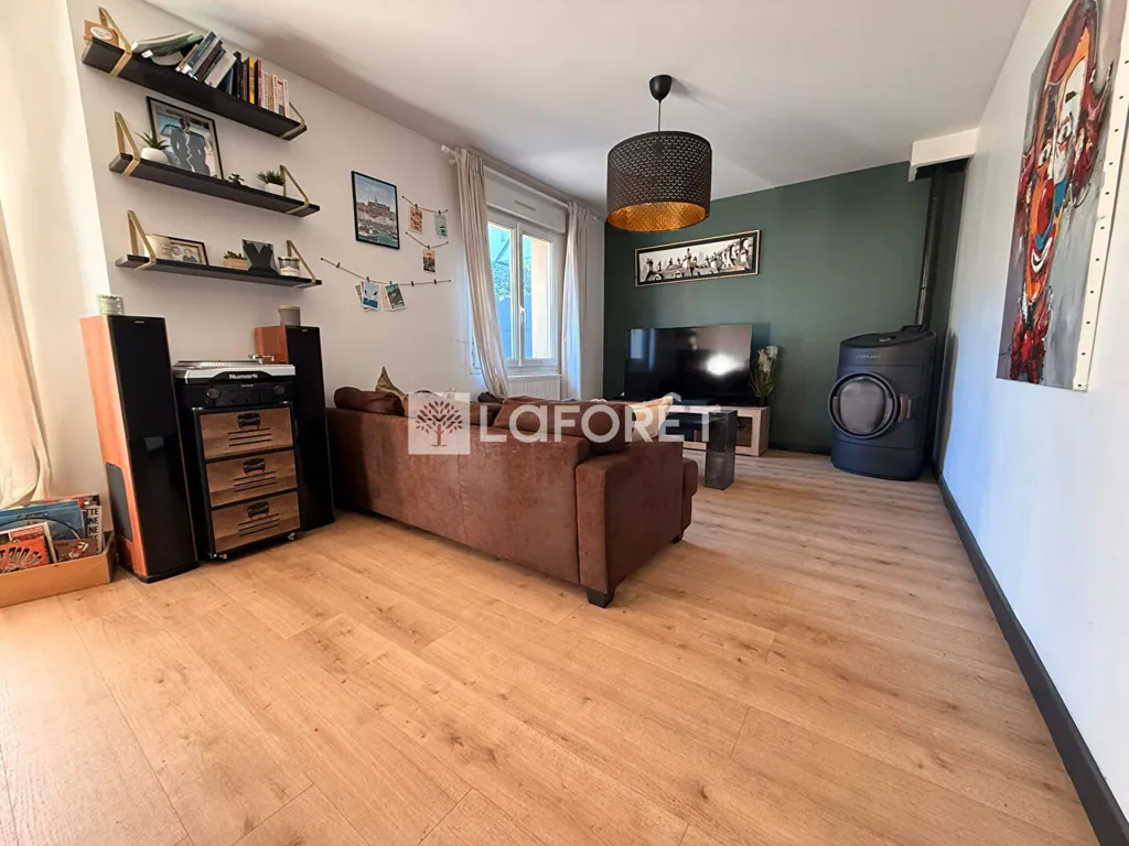 Séjour - Maison avec Terrasse et Jardin à Granville