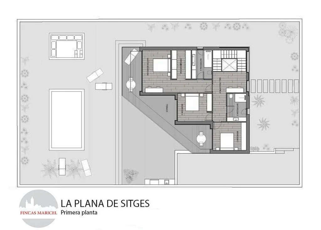 Contemporary Villa with Pool in Sitges
