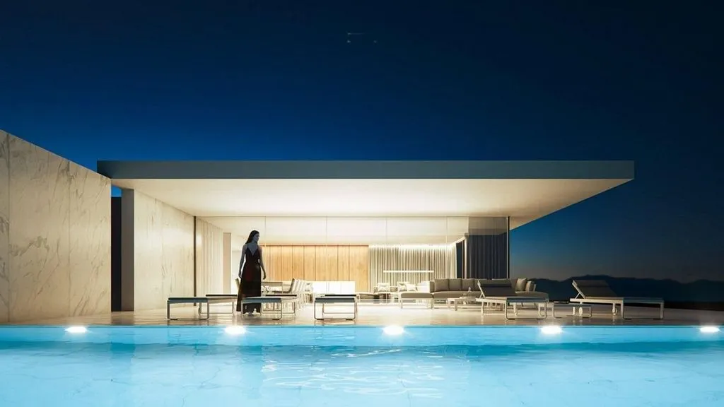 Piscine - Luxury Villa with Panoramic Views in Moraira