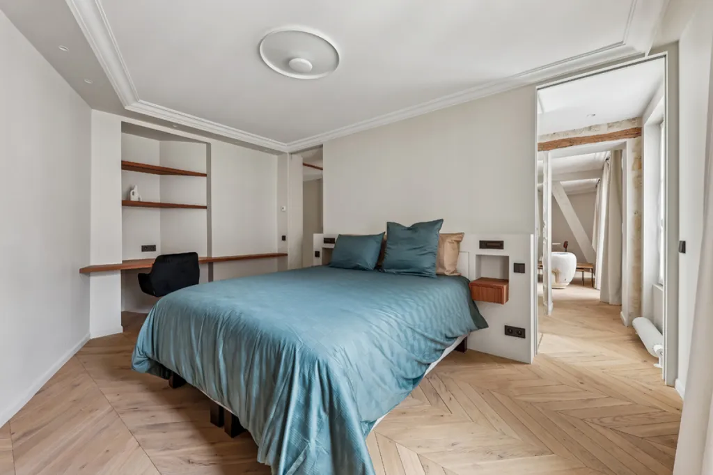 Chambres - Appartement rénové avec vue sur Paris 17ème