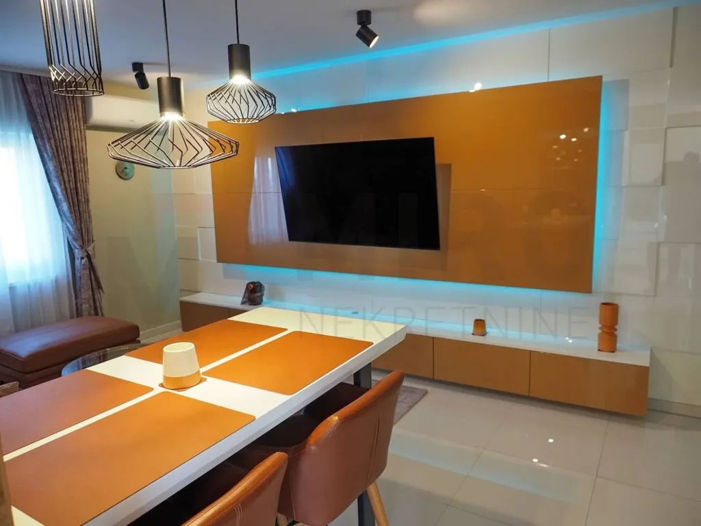 Séjour - Modern Apartment with Sea View in Malinska