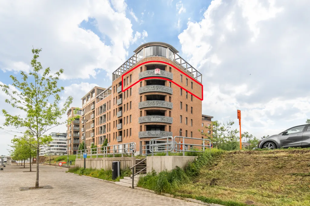 Extérieur - Appartement de luxe avec terrasse ensoleillée à Hasselt