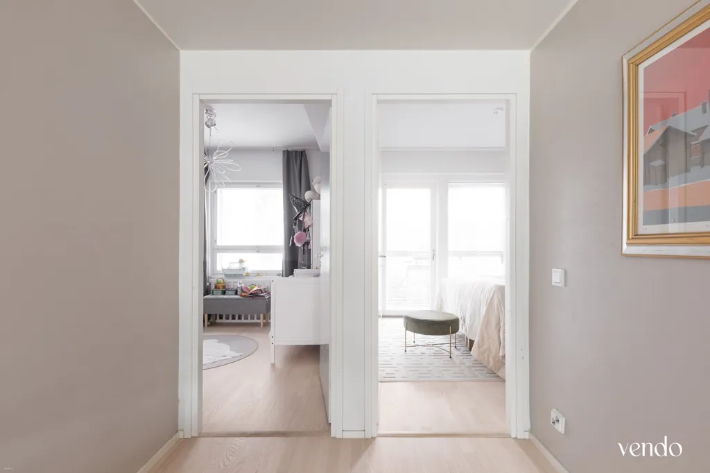 Entrée - Modern Apartment with Balcony in Vanha Munkkiniemi