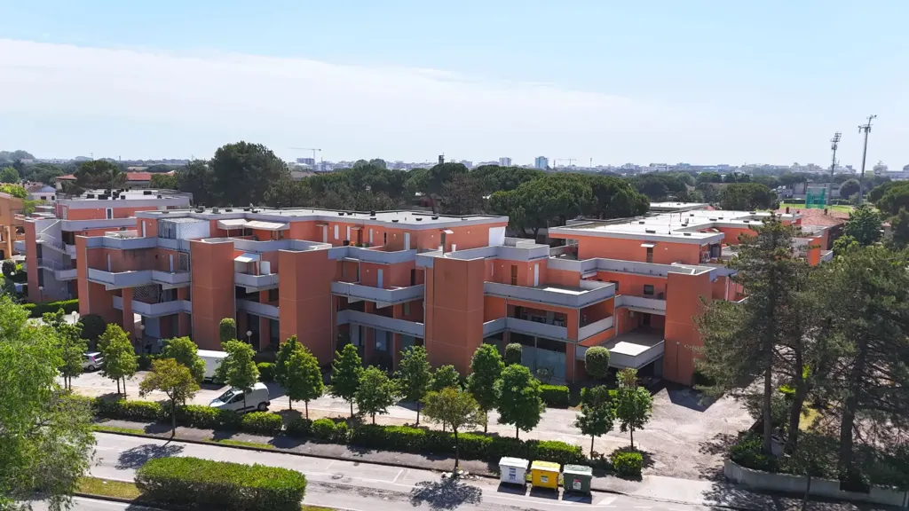 Vue aérienne - Quadrilocale with Pool in Bibione