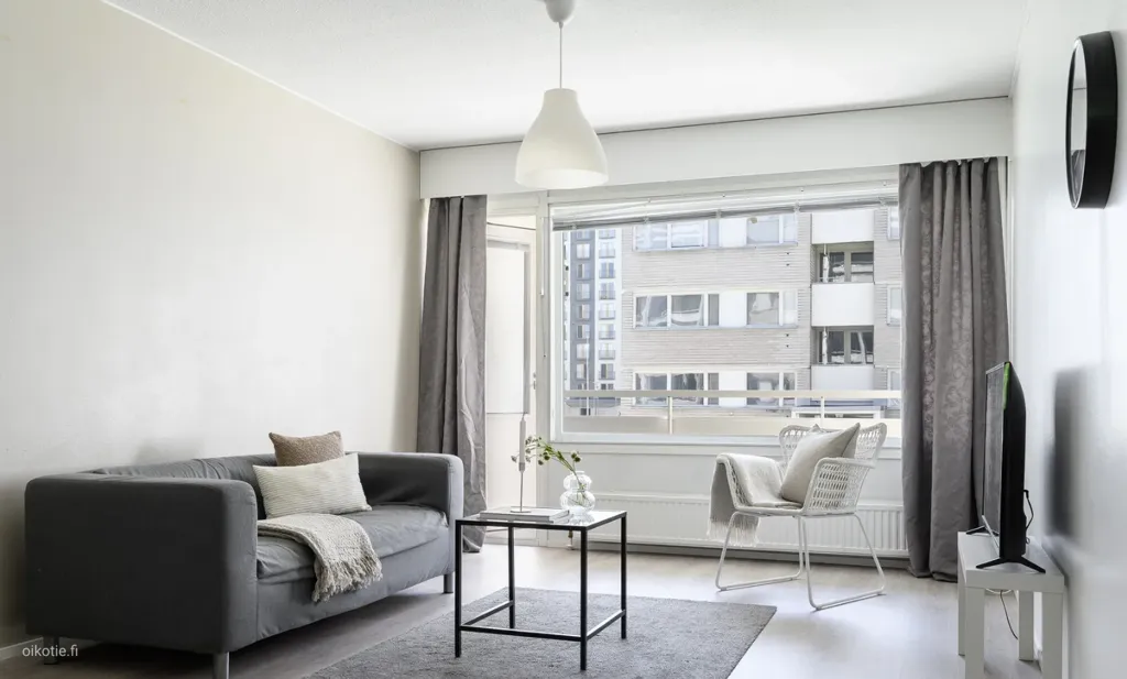 Soggiorno - Spacious Apartment with Balcony in Oulu