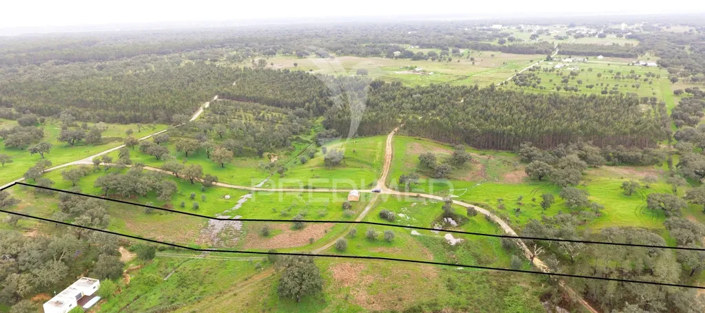 Vista aerea - Rustic Land with Barrage View in Alentejo