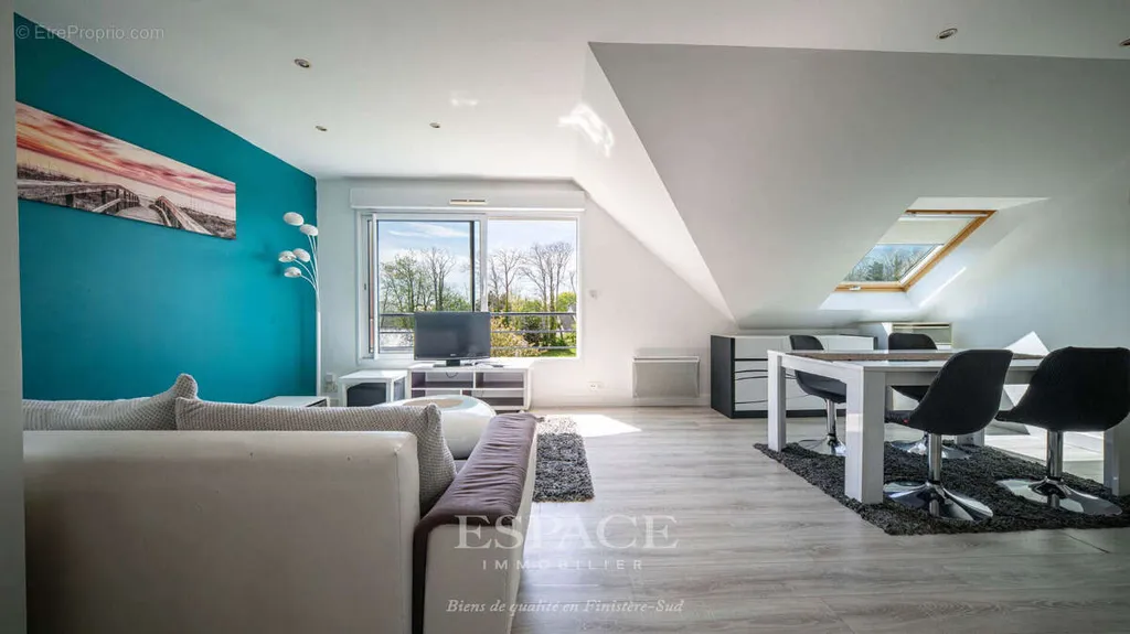 Salle à manger - Appartement T3 avec Garage à Concarneau
