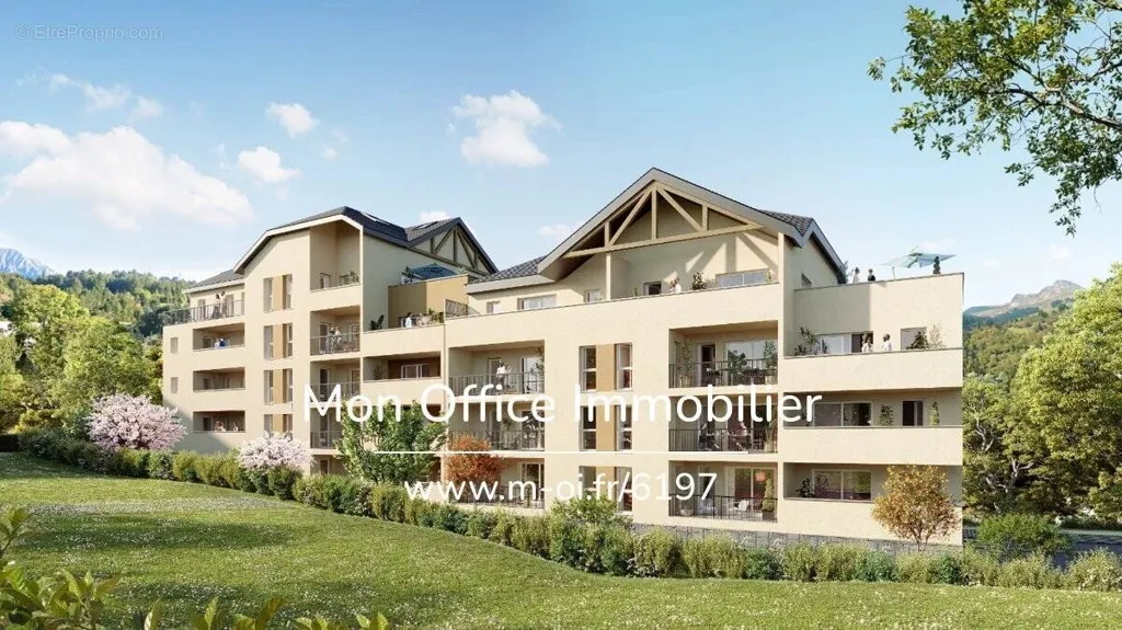 Extérieur - Appartement 2 Pièces avec Garage à Embrun