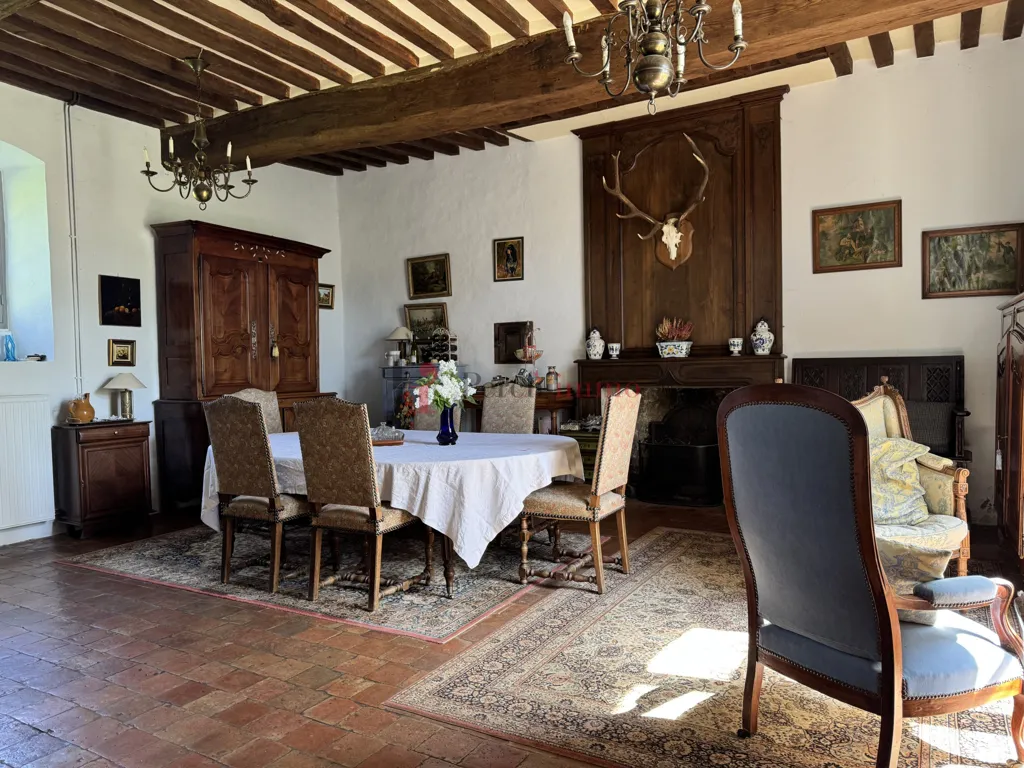 Sala da pranzo - 16th-Century Manor in Perche Nature Park