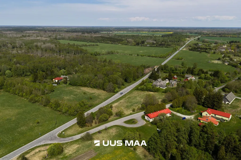 Aerial - Extensive Land with Renovation Potential in Sakla, Saaremaa