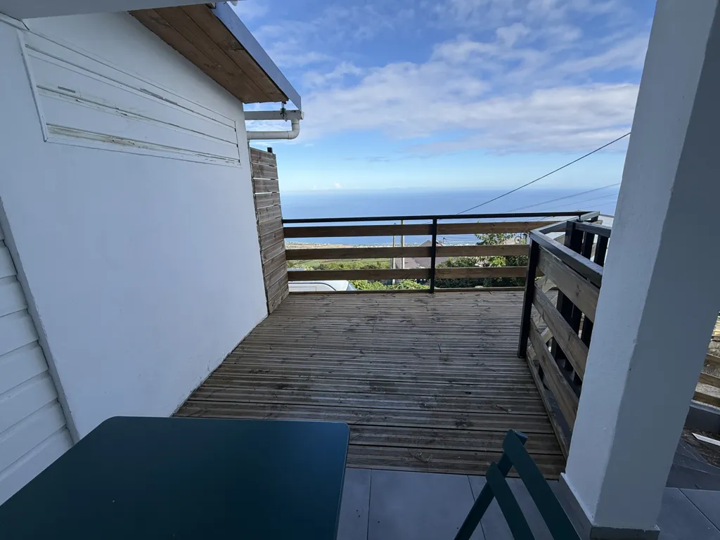 Balcon - Appartement avec Vue Mer à La Chaloupe