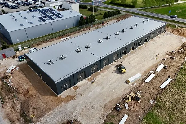 Vue aérienne - Local commercial à Tartu