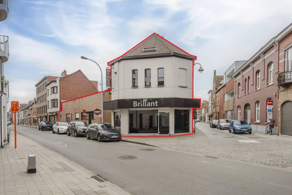 Exterior - Commercial Property with Residential Unit in Wervik
