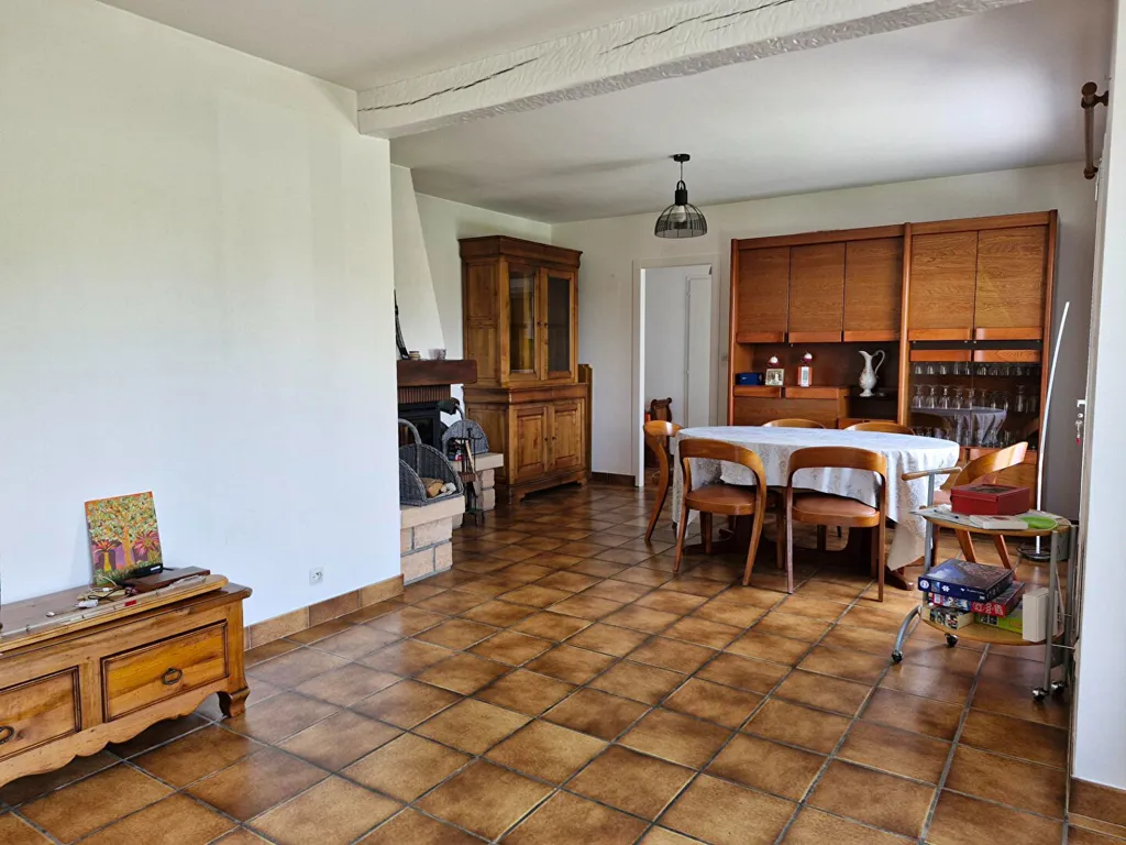 Dining Room - Charming House with Garden in Le Fenouiller