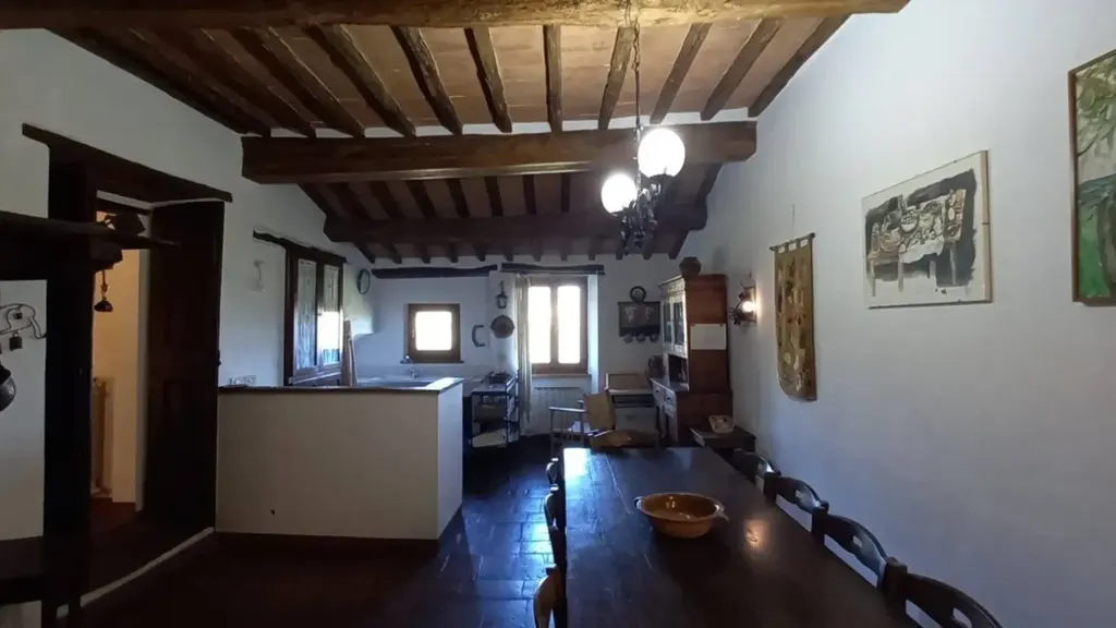 Salle à manger - Rustic House with Grotto in Piegaro