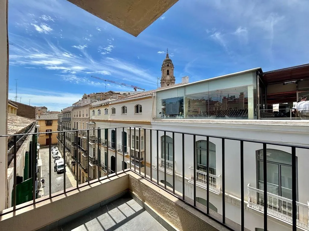 Balcon - Apartment with Terrace in Málaga's Historic Centre
