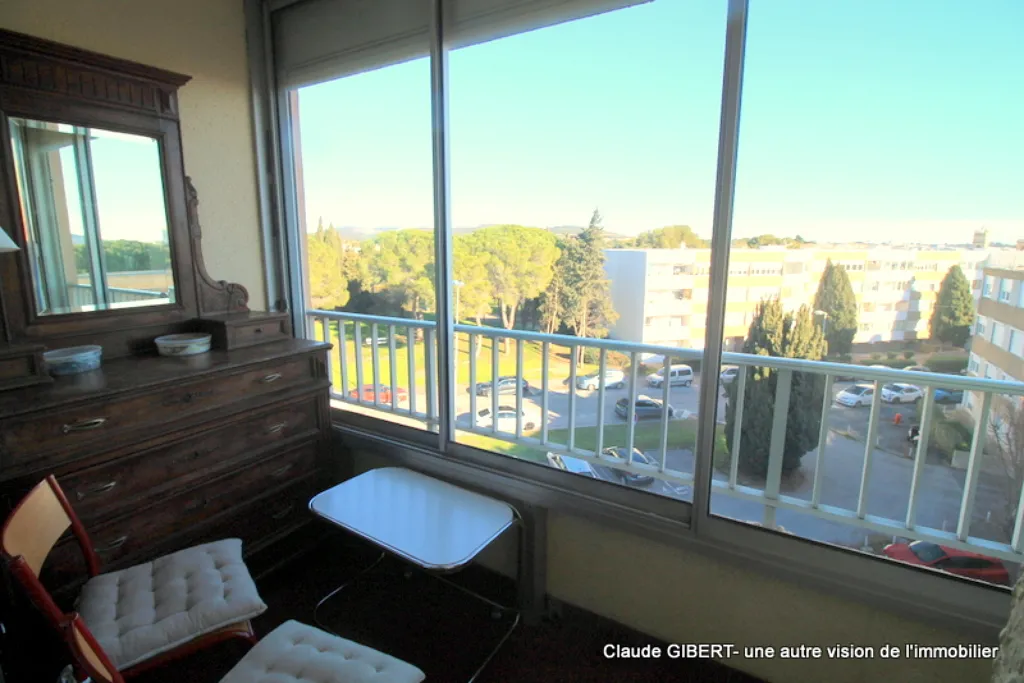 Balcon - Appartement T2 Vue Dégagée au Centre de Balaruc-Les-Bains