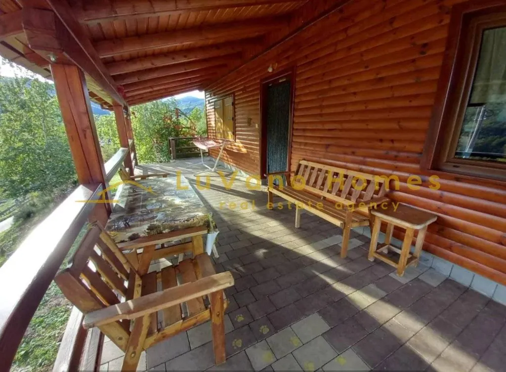 Terrace - Self-Contained House with Pool in Kuterevo, Otočac
