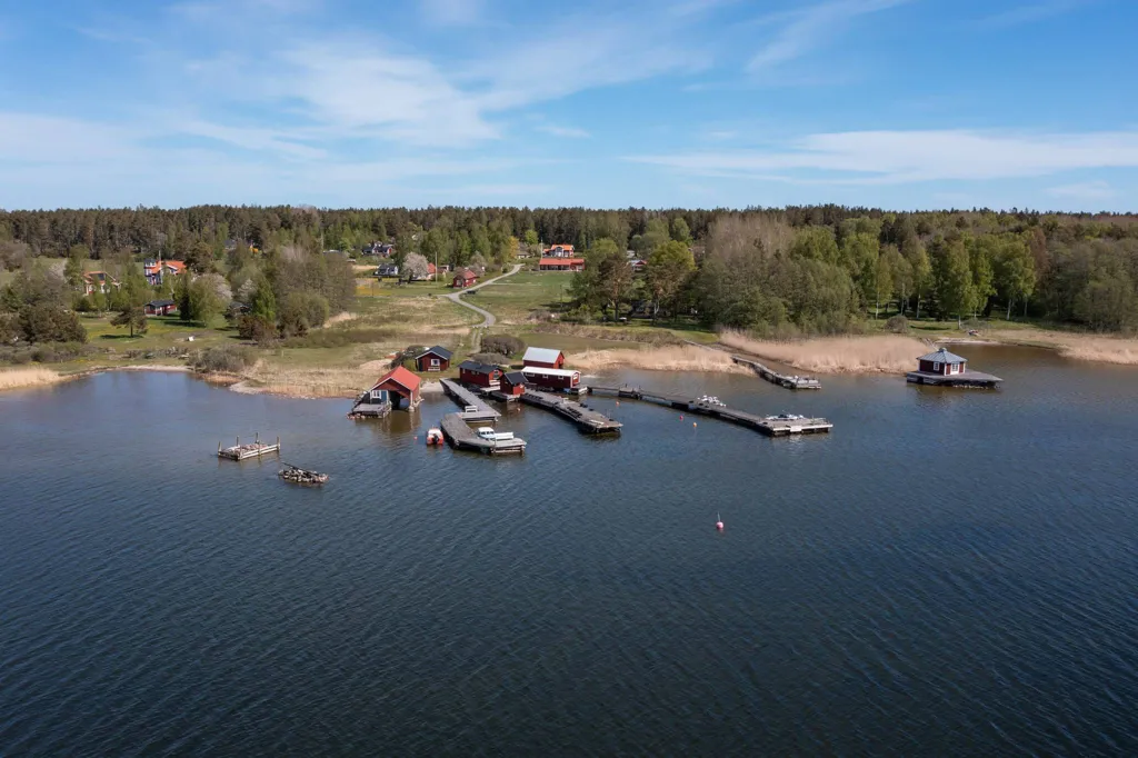 Aerial - Holiday Home with Sea View in Norrtälje