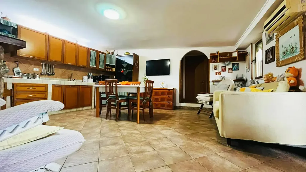 Köök - Duplex Apartment with Terrace in Lucera