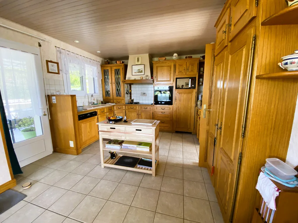 Cuisine - Maison Viagère avec Vue Mer Panoramique à Lamballe-Armor